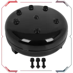 Ac175126pt01 A-carp For Air Ride Suspension Or Train Horn 4 Gallon Tank Steel Pancake 8 Ports