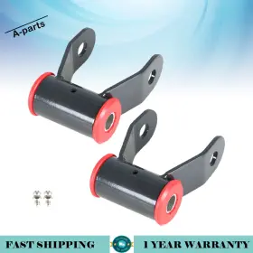 Apt129778 A-parts-a New 1 Inch Drop Rear Shackles Kit Fit For Gmc Sierra 1500 C1500 Chevy 88-18