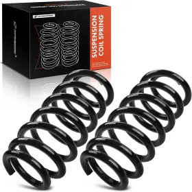 Apcs-213 A-premium 2pcs Rear Suspension Coil Spring Set Compatible With Toyota Black