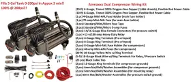 Kcad63-x2b-57abk-vu4e-wk-hf Accuair Suspension - Airmaxxx E Connect Air Ride Kit Vu4 Manifold And X-series For 63-64 Cad #2