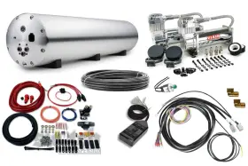 Swiamk-7c444 Accuair 5 Gallon Endo-vt Aluminum Tank Air Management Kit Viair 444 7 Switch Box