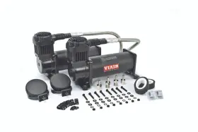 Swiamk-9b444 Accuair E-level Seamless Tank And Black Viair 444 Air Management Kit #2