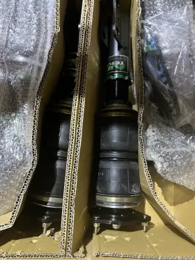 At-03forester-st Air Set Of 03-08 Subaru Forester 33 Way Dampers Shock And 3 Ply Rubber #2