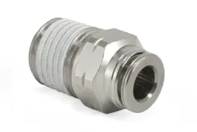 21807 Air Lift Straight Male 1/4in Npt Fits X Tube Connector
