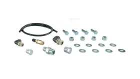 444c Air Lift 729199278020 4 Gal. Polished Tank With Viair Chrome Compressor Incl. Fittings & #3