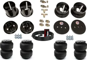 K-bb-cad6162fr-d2500-srhf Air Lift / Airmaxxx 3/8 Inch F&r D2500 Ride Suspension Bag Shock Kit Fits 1961-62 Cadillac #2