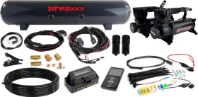 K-fbss-2am580b-59-27685 Air Lift Airmaxxx 3p Airlift 27685 Pressure Management 3/8 Inch Line 580 Blk Compressor And Tank