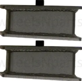 1998-older Airmaxxx 810030 Rear Axle 3 Inch Drop Blocks Fabricated Steel Pair Fits Import Truck