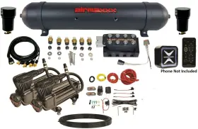 K-x2b-57abk-vu4-e Airmaxxx Accuair P Starter Air Ride Suspension E Connect Vu4 Manifold With X-series