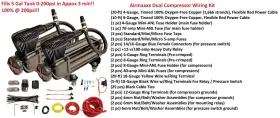Kimp65-x2b-57abk-vu4e-wk-hf Airmaxxx Accuair E Connect Air Ride Suspension Kit Vu4 Manifold X-series 1965-70 Impala #2