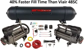 Kimp65-x2b-57abk-vu4e-wk-hf Airmaxxx Accuair E Connect Air Ride Suspension Kit Vu4 Manifold X-series 1965-70 Impala #3