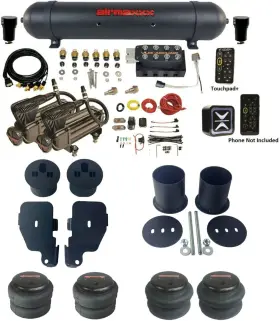 Kimp65-x2b-57abk-vu4ept-wk-hf Airmaxxx Accuair E-level Pressure Vu4 Air Management Manifold X-series Fits 65-70 Impala
