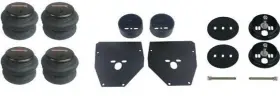Aa-3839 Airmaxxx Air Lift Complete Ride Suspension Kit 27695 3/8 3h Blk 580 Fits 1963-72 C10 #3