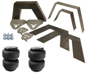 Airmaxxx Air Lift K-rbb-8pcs-d25 Universal Weld In 5mm Steel C-notch Kit With Genuine D2500 Bags Ride