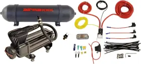 Airmaxxx Am-comx1b-amwk1-150-36ablk X-series Air Compressor 120/150 Switch Wiring And 3 Gal Black Aluminum