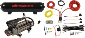 Am-comx1b-amwk1-200-36s Airmaxxx X-series Air Compressor 165/200 Switch Complete Wiring Kit And Tank