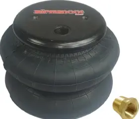 Bag-2600-384fe Airmaxxx 4 Bags 2600 Lb And 3/8 Inch Hose Elbows For Truck Tow Kit Air Ride Suspension #3