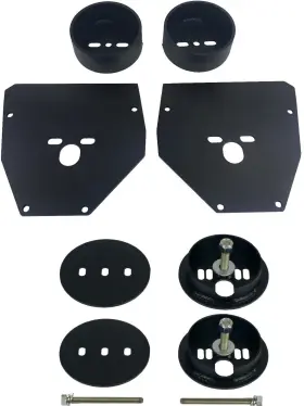 Bb-fr-c10 Airmaxxx Front And Rear Air Ride Bag Brackets Kit Fits 1963 72 Chevy C10 2wd Truck