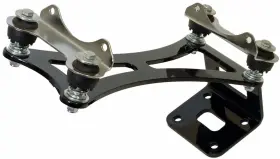 Com-bkt-a-iso-chrome-001 Airmaxxx Chrm 580 Air Compressor Vibration Isolator Upgrade Feet And Mount Bracket