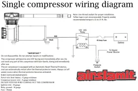 Fbss-dc480-180 Airmaxxx Black 480 Air Compressor Relay 150/180 Pressure Switch Ride Suspension #2