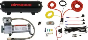 K-a400p1-amwk1-150-36s Airmaxxx Pewter 400 Air Compressor 120/150 Switch Complete Wiring Kit And Tank