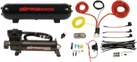 K-a480b1-amwk1-120-36s Airmaxxx Black 480 Air Compressor 90/120 Switch Complete Wiring Kit And Tank