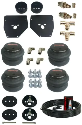 K-bb-c1063fr-hf Airmaxxx 3/8 Inch Front And Rear Bolt In Air Ride Suspension Bag Brackets Mounts Fits 63-72 C10