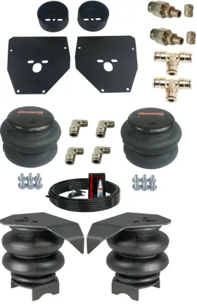 K-bb-c1073fr-hf Airmaxxx 3/8 Inch Front And Rear Bolt In Air Ride Suspension Bag Brackets Mounts Fits 73-87 C10