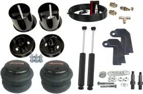 Airmaxxx K-bb-cad6570f-26-hf 3/8 Inch Front Bag Bracket And Shock Relocate Air Ride Suspension For 1965-70 Cadillac