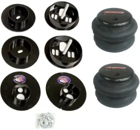 K-bb-cad6570fr-26-hf Airmaxxx 3/8 Inch Front Rear Bag Bracket Mount Kit Fits 1965-70 Cadillac Air Ride Suspension #3