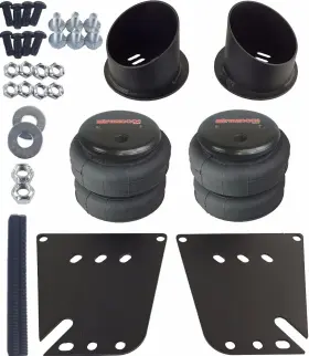 K-bb-f-imp5864-25 Airmaxxx Front Air Ride Suspension Brackets And 2500 Bags Kit Fits 1958-1964 Chevy Impala