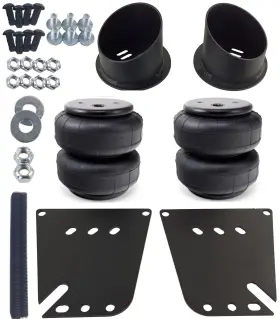K-bb-imp58f-d25-rel38 Airmaxxx Front Bolt On 3/8 Air Ride Suspension Kit 2500 Lift Bags Fits Impala 1958-64 #2