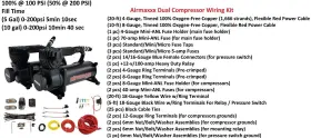 Kgm99-580b2-57ablk-lrhp-wk-hf Airmaxxx Level Ride Complete Pressure Height 580 Blk Air Suspension Kit 1999-06 Silverado #2