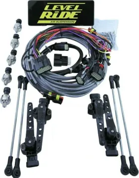 Kgm99-580b2-57ablk-lrhp-wk-hf Airmaxxx Level Ride Complete Pressure Height 580 Blk Air Suspension Kit 1999-06 Silverado #3