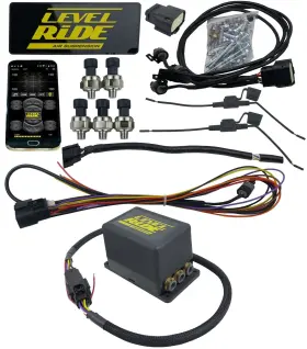 K-gm63-a480b2-57ablk-lrpo-hf Airmaxxx // Level Ride Suspension Complete 3 Preset Pressure 480 Air Fits 63-72 C10 #3