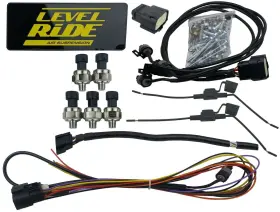 Ks10-580b2-57ablk-lrpo-wk-hf Airmaxxx Level Ride Suspension 3 Preset Pressure Complete Bolt Air Kit Fits 1982-04 S10 2wd #3