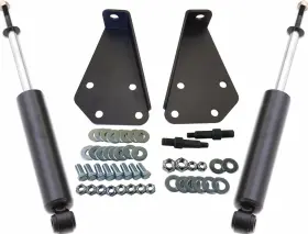 Airmaxxx Maxtrac Shock-rel-p19-1300sl-bbody Front Shock Relocation Kit With Shocks Fits 1966 96 Chevy Caprice Impala Ss