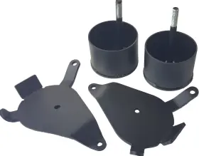 S1082-2480c-812-9bk-25d Airmaxxx Chrome 480 1/2 Inch Valves Black 9 Switch Air Lift D2500 Kit Fits Chevy S10 #3