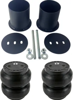 Bb-r-imp6570-ss7 Airmaxxx Slam Specialties Rear Air Ride Suspension Brackets And Ss7 Bags Fits 1965-1970 Chevy Impala