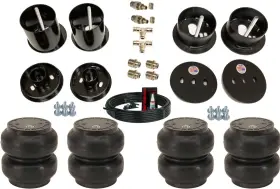 K-bb-cad6162fr-ss7-hf Airmaxxx // Slam Specialties 3/8 Inch Front Rear Ss7 Air Ride Suspension Bag Bracket Kit Fits Cadillac 61-62