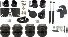 K-bb-imp58fr-d2500-srhf Airmaxxx // Slam Specialties 3/8 Inch Air Ride Suspension With Ss7 And Shock Relocator Fits Chevy Impala 1958-64