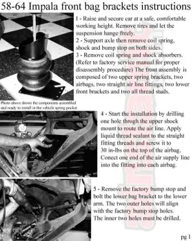 K-bb-imp58fr-ss7-hf Airmaxxx // Slam Specialties 3/8 Inch Air Ride Suspension With Ss7 Fits 1958-1964 Impala Caprice #3