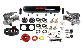 Airmaxxx Vx4 Vu4 3/8 Inch Manual Toggle Air Ride Management Dual Digital Pressure Display