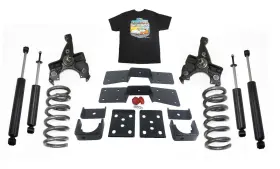 K-dr-c15ld-46-8 Airslamit 4/6 Drop Spindle Coil Flip Kit Fits 1988-91 C15 Silverado 1500 Standard Cab V8