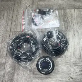 Airtekk 712968078606 Dual Digital Display Air Pressure Gage Gauge 200psi Suspension Stage 2 #2
