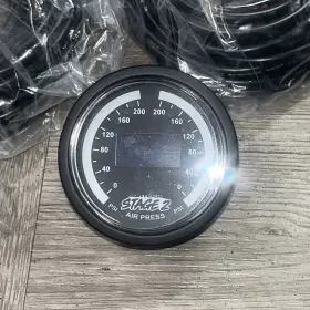 Airtekk 712968078606 Dual Digital Display Air Pressure Gage Gauge 200psi Suspension Stage 2 #3