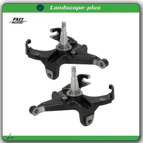 Ac2739275b All-carb Pair 3ftft Drop Lowering Spindles 1.25 Inch Rotor 2wd For Chevrolet C10 1975-1987