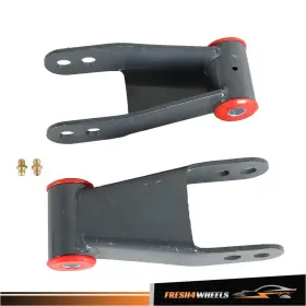 Fh3074522l Antoc Tool For 75-87 Chevy Gmc C10 2 Inch Rear Adjustable Leveling Lowering Shackles Drop Kit