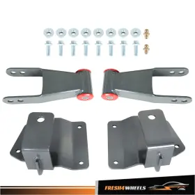 Fh4552770l Antoc Tool For 1999-06 Chevy Silverado 1500 Gmc Sierra 4ftft Rear Drop Shackles And Hangers Kit
