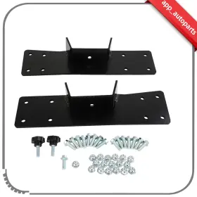 App18091101s App Autoparts For 1999-2006 Chevy Silverado 1500 Steel Rear Axle Lowering C Notch Flip Kit